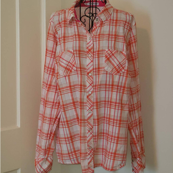 Maurices Tops - Maurices Button Down Pink Blouse 2
